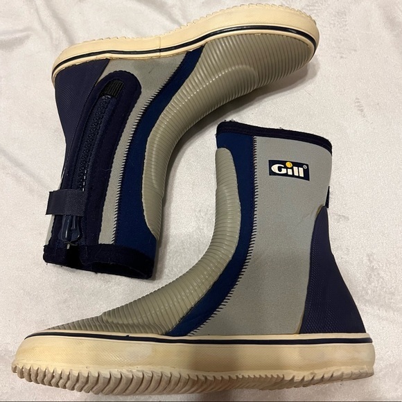 GILL Rubber Sailing Deck Rain Weather Boots 7 - Picture 11 of 14